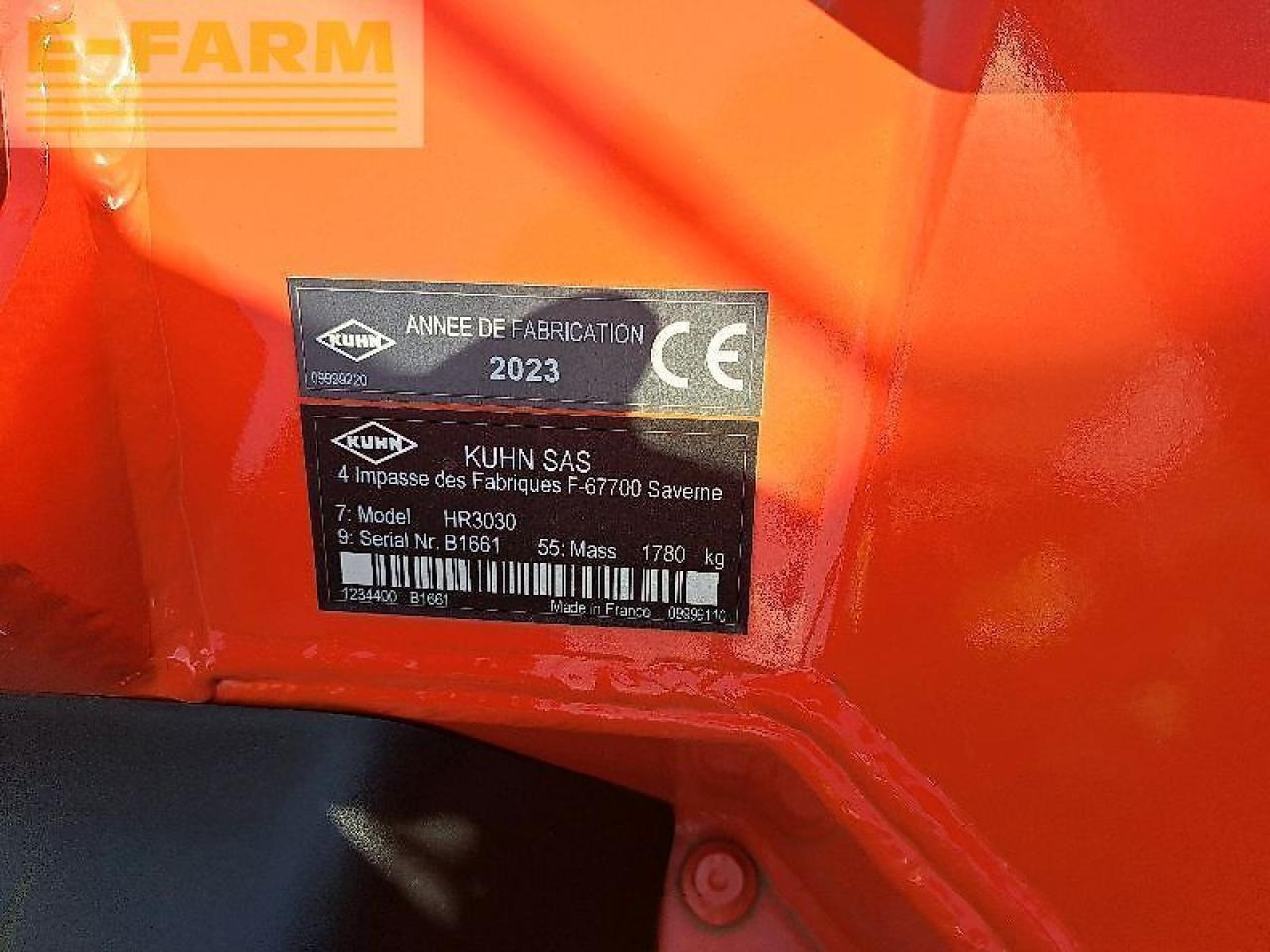 Outils du sol Kuhn hr3030: photos 6