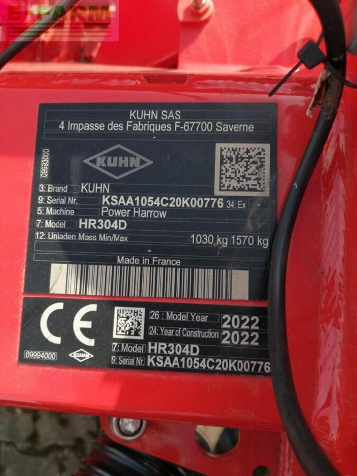 Kuhn hr304d - Cover crop: photos 5 Kuhn hr304d - Cover crop: photos 5