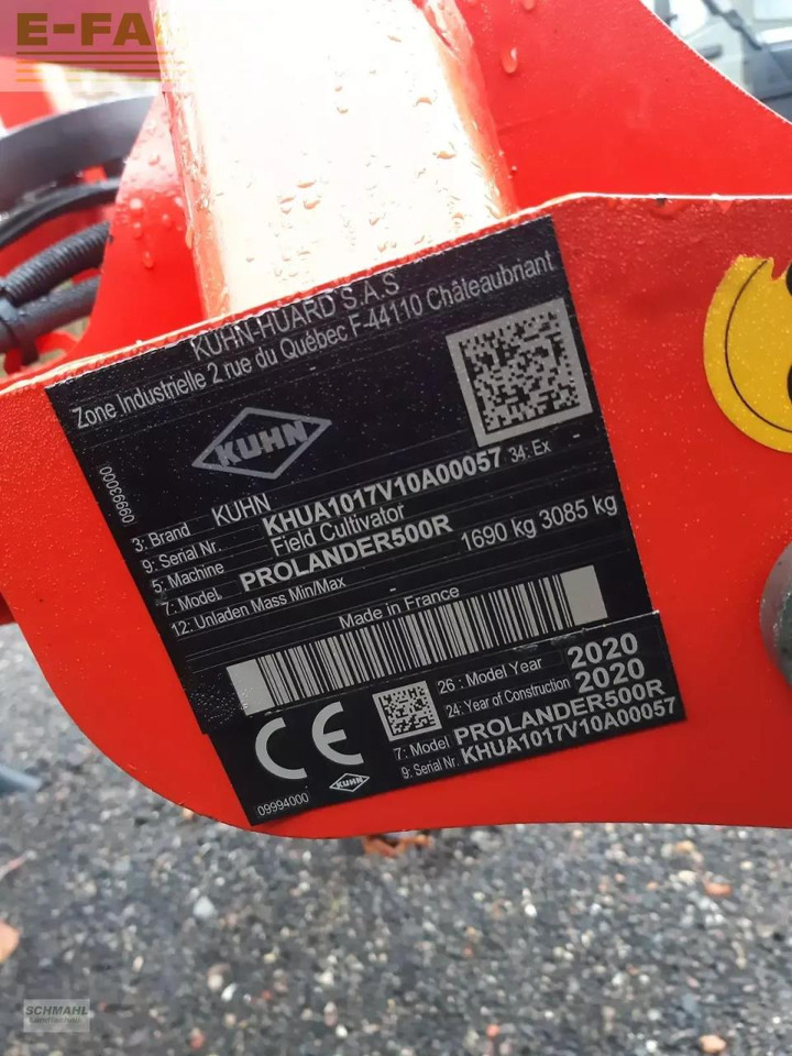 Kuhn prolander 500 r - Bineuse: photos 2 Kuhn prolander 500 r - Bineuse: photos 2
