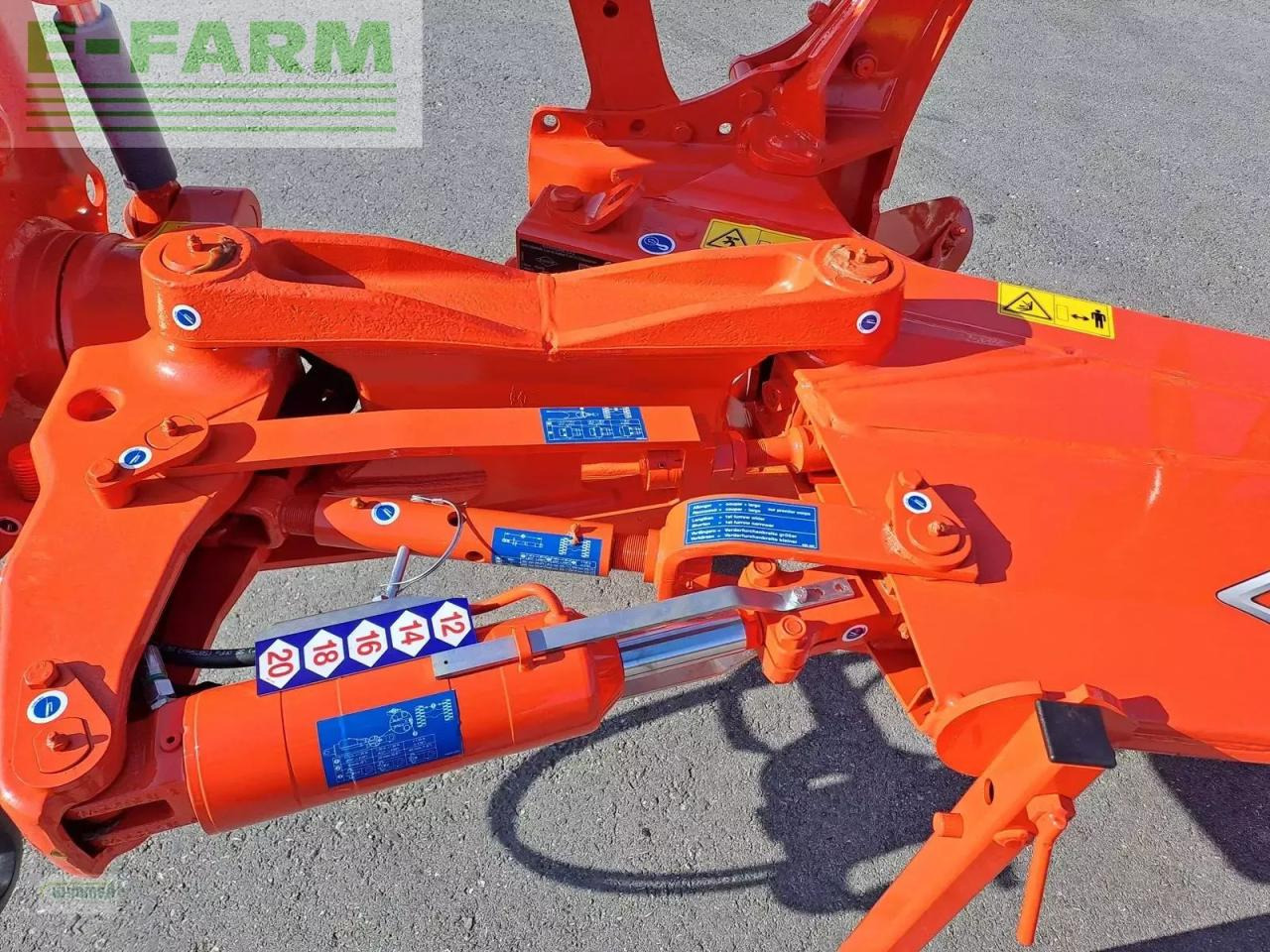 Charrue Kuhn vari master 123 - 4 schar pflug: photos 8