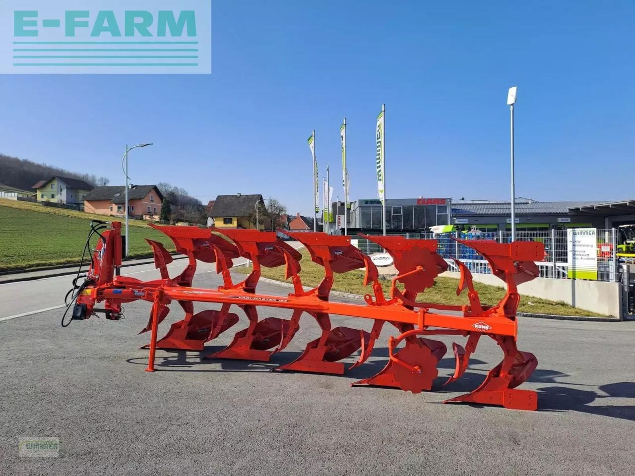 Charrue Kuhn vari master 123 - 4 schar pflug: photos 7