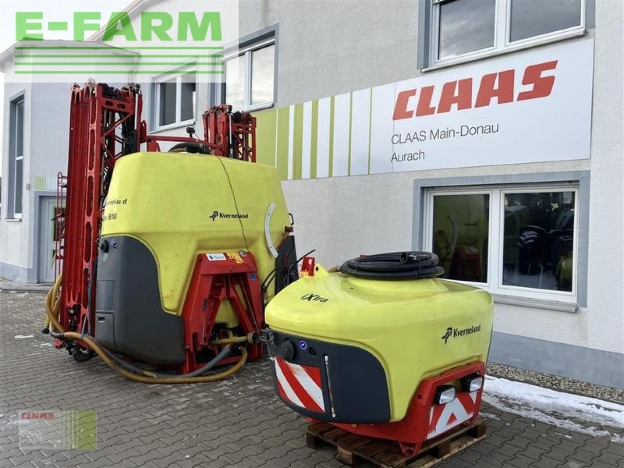 Kverneland ixter 1800l + fronttank 1100l - Pulvé porté: photos 1 Kverneland ixter 1800l + fronttank 1100l - Pulvé porté: photos 1