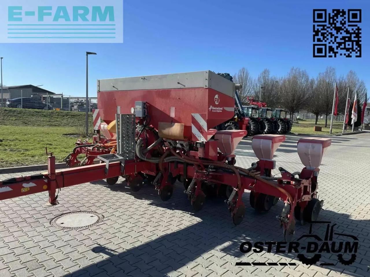 Kverneland optima hd e-drive - Semoir monograine: photos 1 Kverneland optima hd e-drive - Semoir monograine: photos 1