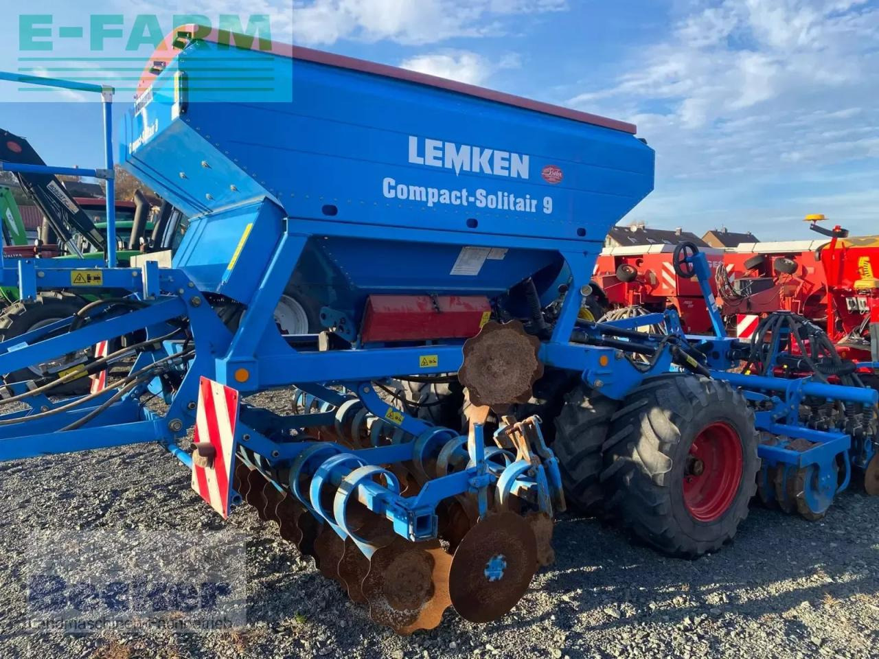 Lemken compact solitär - Combiné de semis: photos 3 Lemken compact solitär - Combiné de semis: photos 3