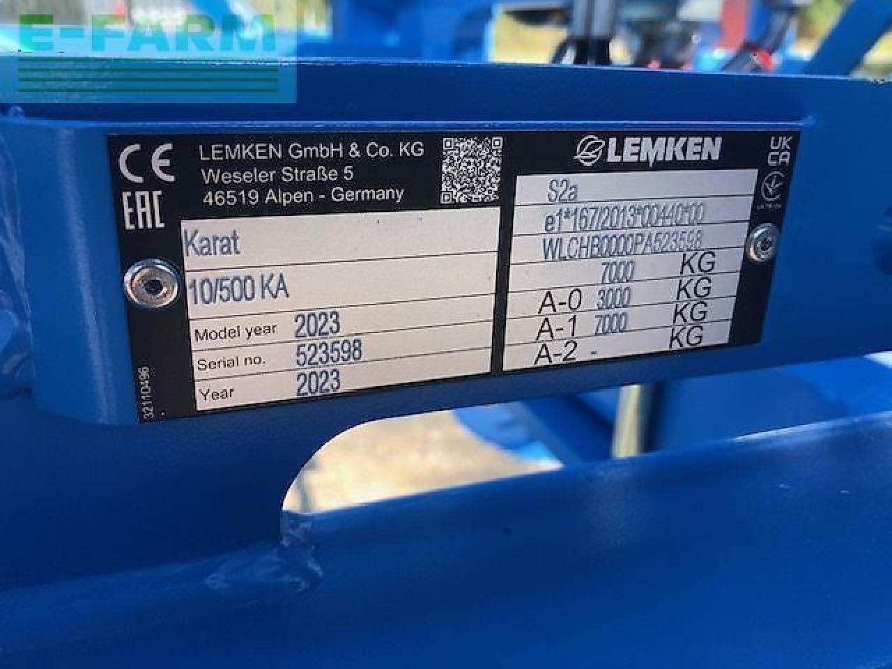 Lemken karat 10/500 ka - Bineuse: photos 4 Lemken karat 10/500 ka - Bineuse: photos 4