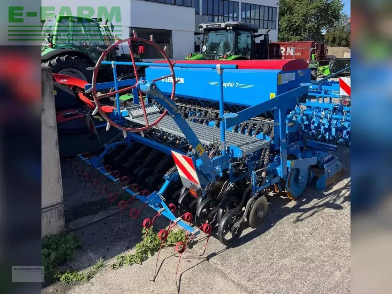 Lemken zirkon 7/300 + saphir 7/300 - Combiné de semis: photos 2 Lemken zirkon 7/300 + saphir 7/300 - Combiné de semis: photos 2