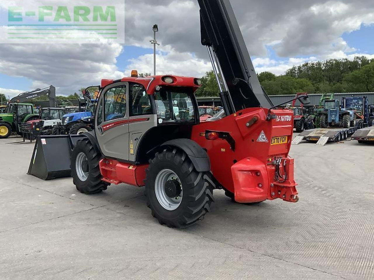 Chariot télescopique Manitou mlt961-145 v+l elite telehandler (st21724): photos 16
