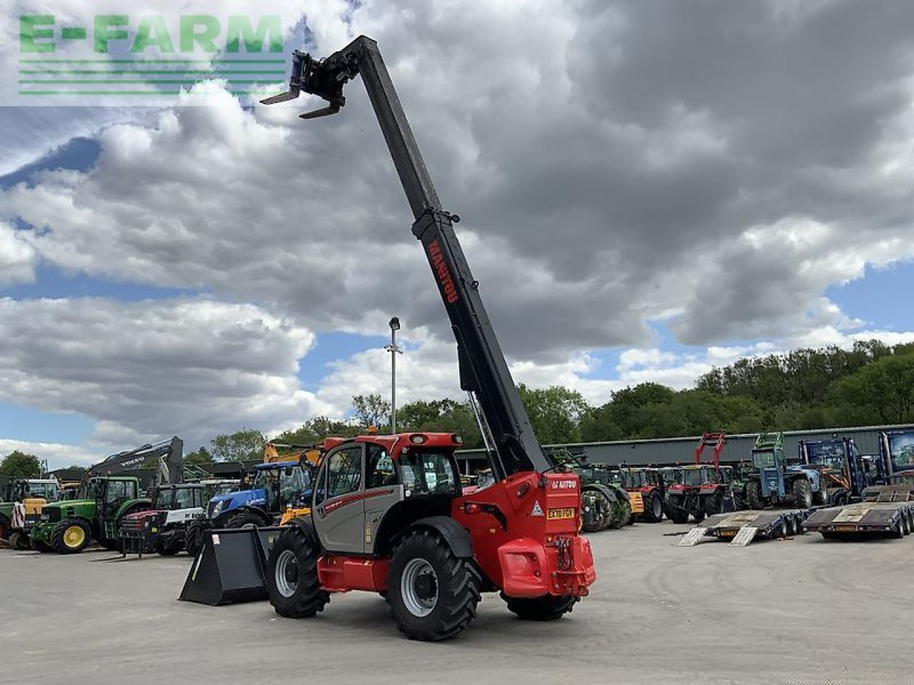 Chariot télescopique Manitou mlt961-145 v+l elite telehandler (st21724): photos 15