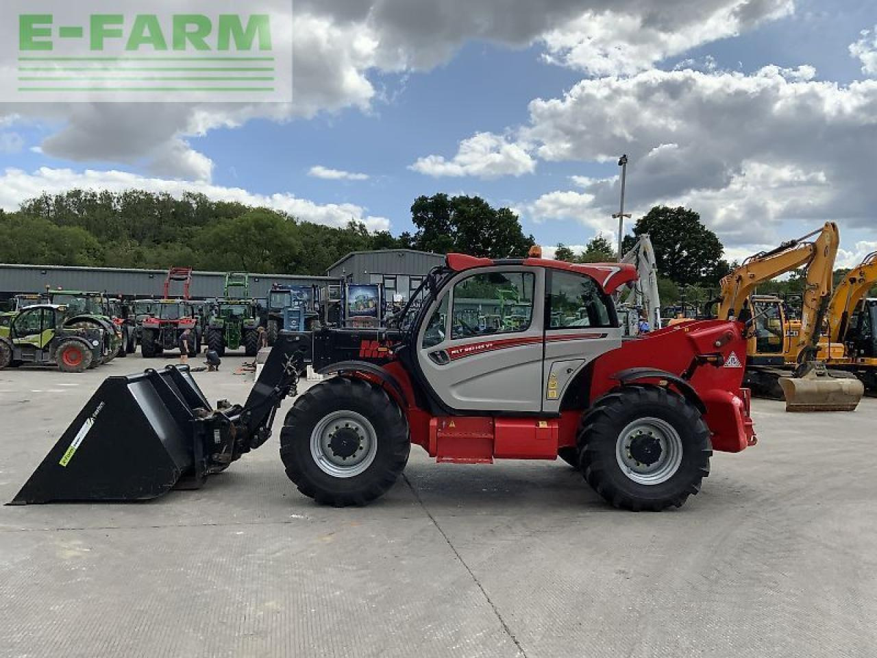Chariot télescopique Manitou mlt961-145 v+l elite telehandler (st21724): photos 6