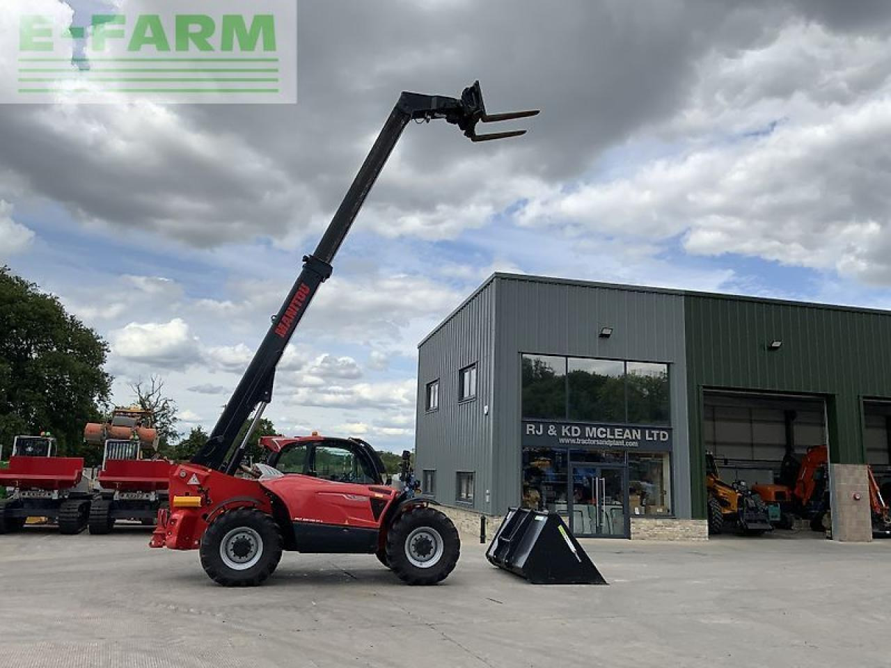 Chariot télescopique Manitou mlt961-145 v+l elite telehandler (st21724): photos 13