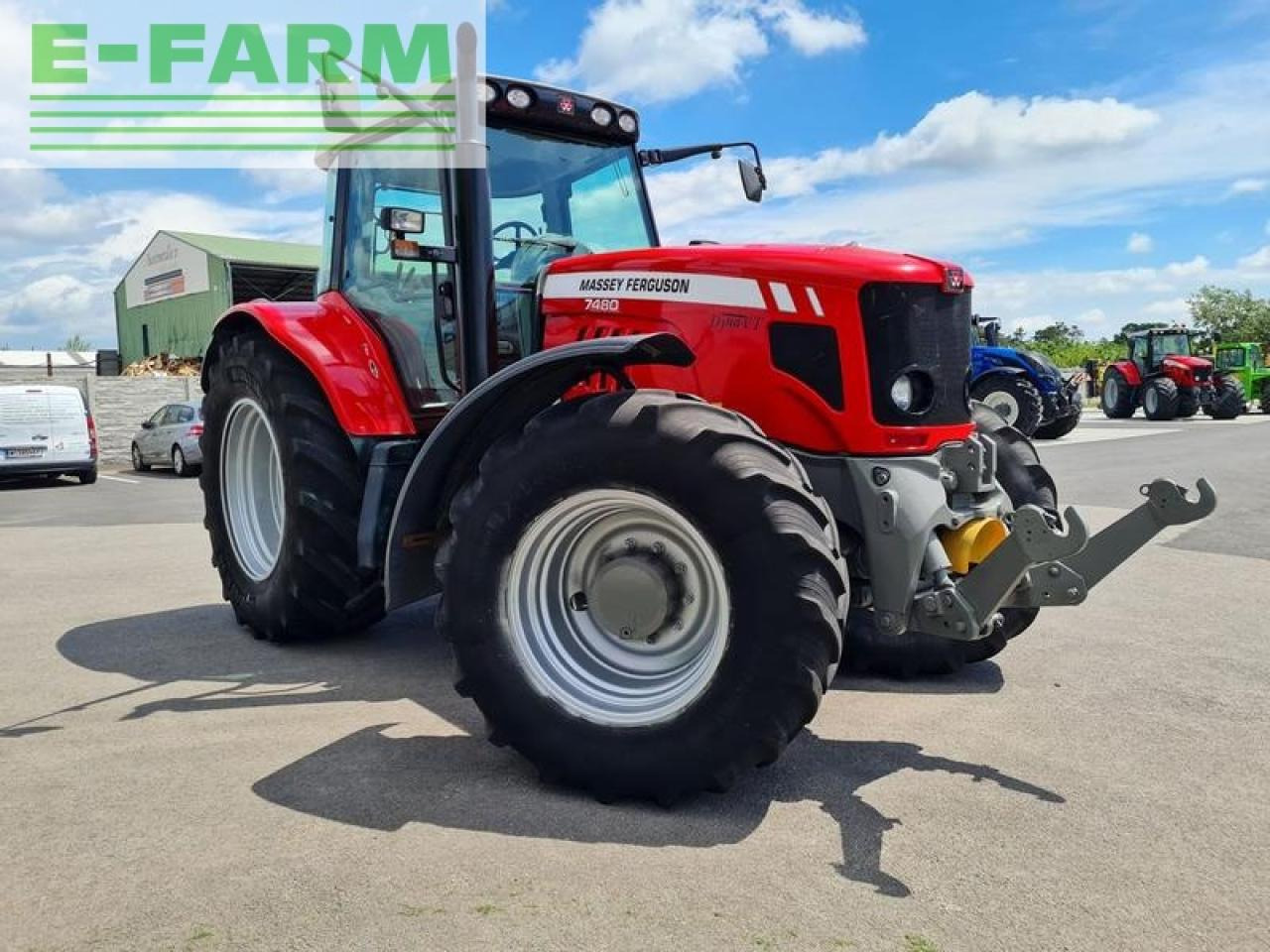 Massey Ferguson 7480-4 dynavt comfort plus - Tracteur agricole: photos 1 Massey Ferguson 7480-4 dynavt comfort plus - Tracteur agricole: photos 1