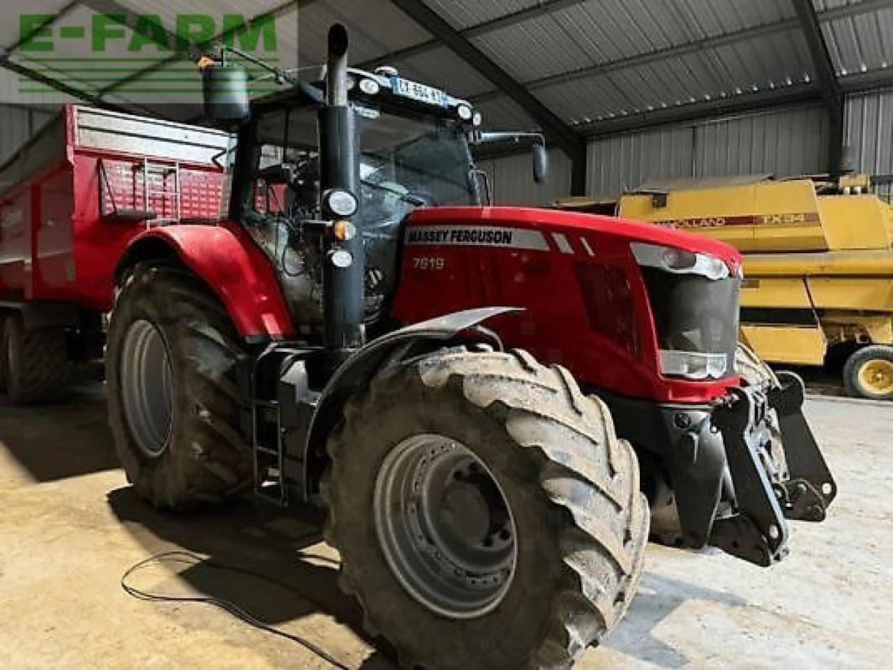 Massey Ferguson 7619 dyna vt - Tracteur agricole: photos 4 Massey Ferguson 7619 dyna vt - Tracteur agricole: photos 4