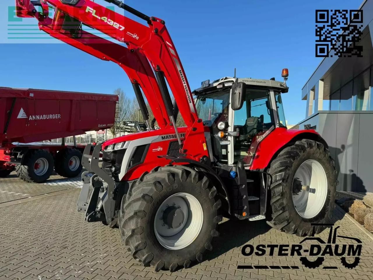 Massey Ferguson 7s.190 dyna vt exclusive Exclusive - Tracteur agricole: photos 2 Massey Ferguson 7s.190 dyna vt exclusive Exclusive - Tracteur agricole: photos 2