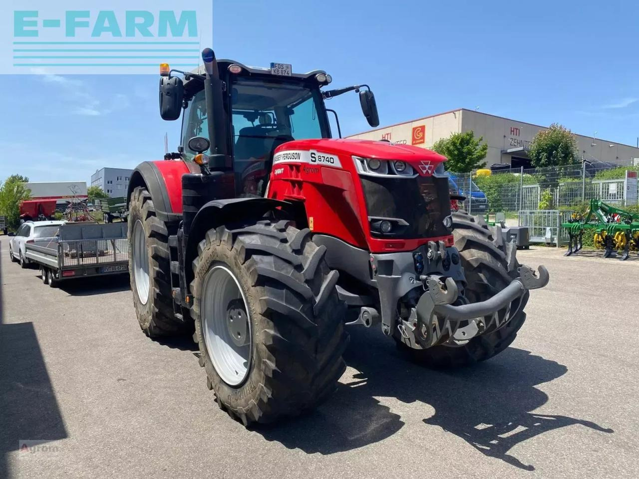 Massey Ferguson 8740 s dyna vt exclusive Exclusive - Tracteur agricole: photos 1 Massey Ferguson 8740 s dyna vt exclusive Exclusive - Tracteur agricole: photos 1
