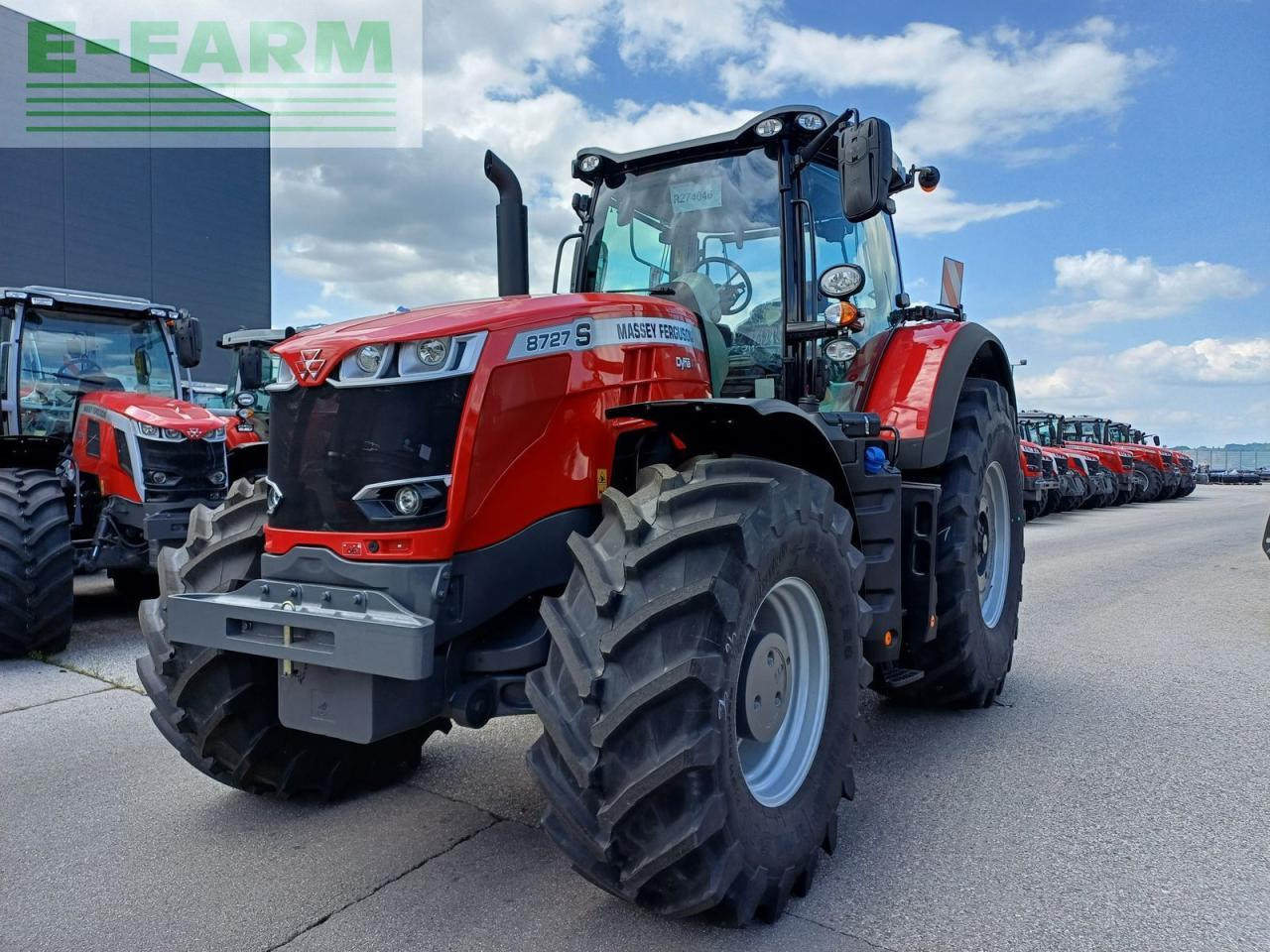 Massey Ferguson mf 8727 s (stage v) - Tracteur agricole: photos 5 Massey Ferguson mf 8727 s (stage v) - Tracteur agricole: photos 5