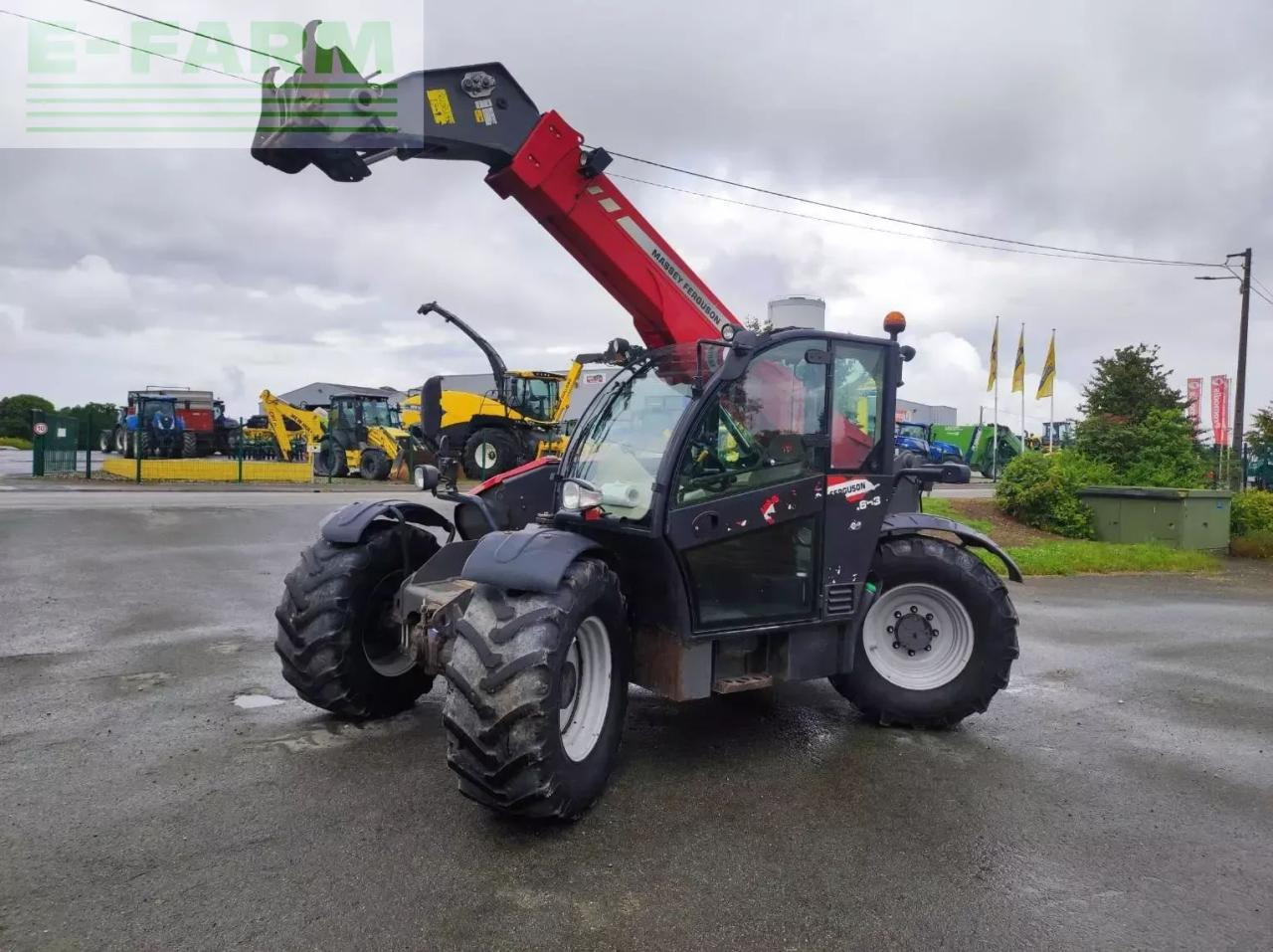 Massey Ferguson th 6534 - Chariot télescopique: photos 1 Massey Ferguson th 6534 - Chariot télescopique: photos 1