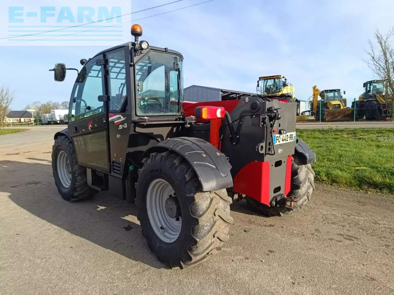 Massey Ferguson th 6534 - Chariot télescopique: photos 2 Massey Ferguson th 6534 - Chariot télescopique: photos 2