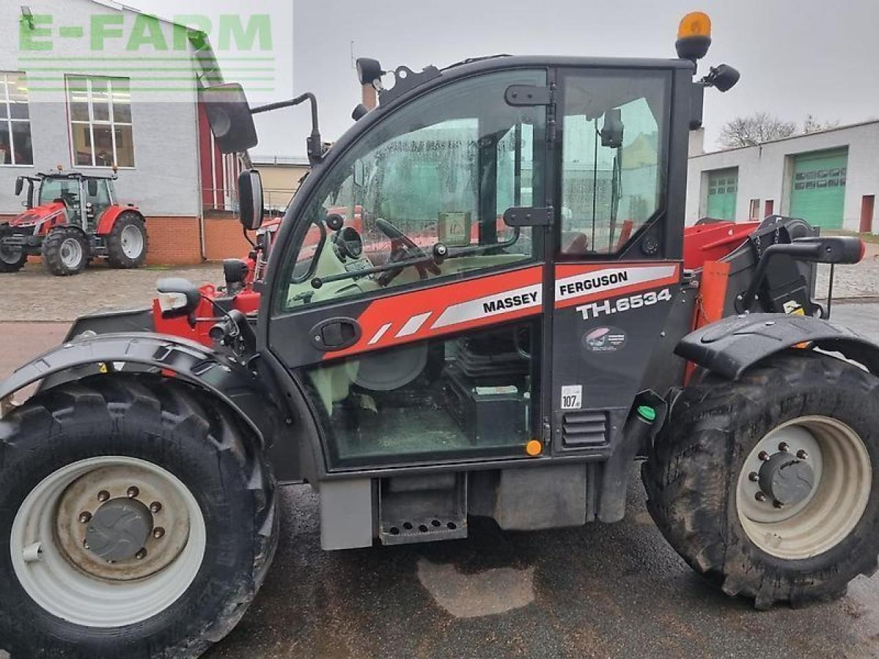 Massey Ferguson th.6534 standard t4f - Chariot télescopique: photos 1 Massey Ferguson th.6534 standard t4f - Chariot télescopique: photos 1