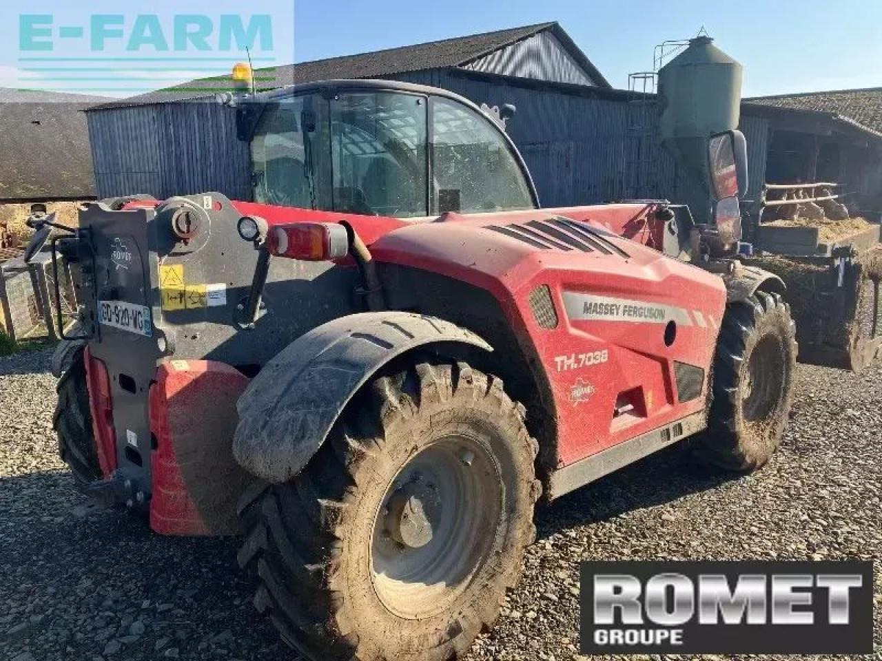 Massey Ferguson th7038 - Chariot télescopique: photos 2 Massey Ferguson th7038 - Chariot télescopique: photos 2