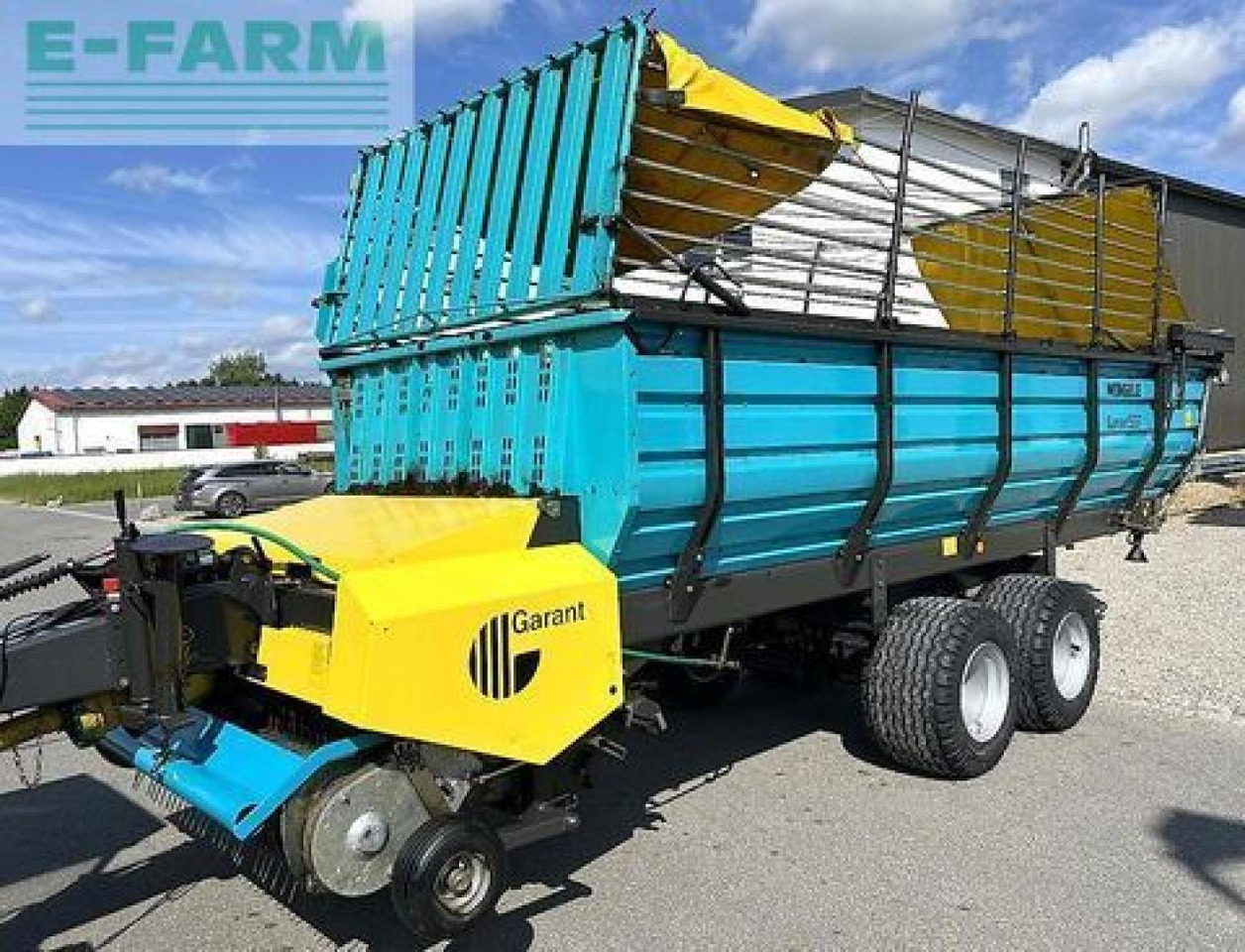 Mengele garant 537 mit neuen 19-er breitreifen - nachfol - Benne agricole: photos 1 Mengele garant 537 mit neuen 19-er breitreifen - nachfol - Benne agricole: photos 1