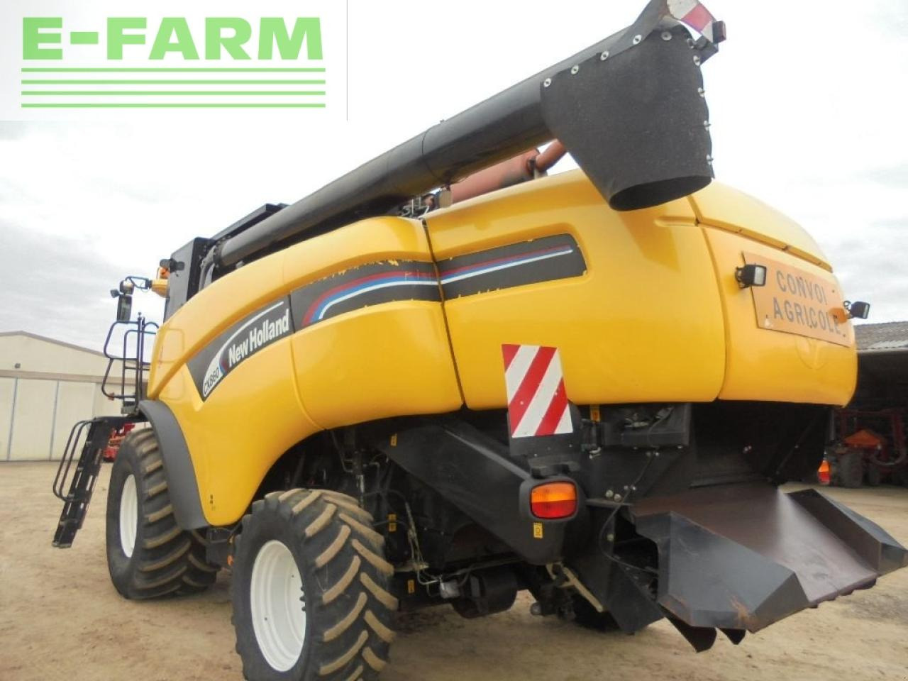 Moissonneuse-batteuse New Holland cx860sl: photos 7