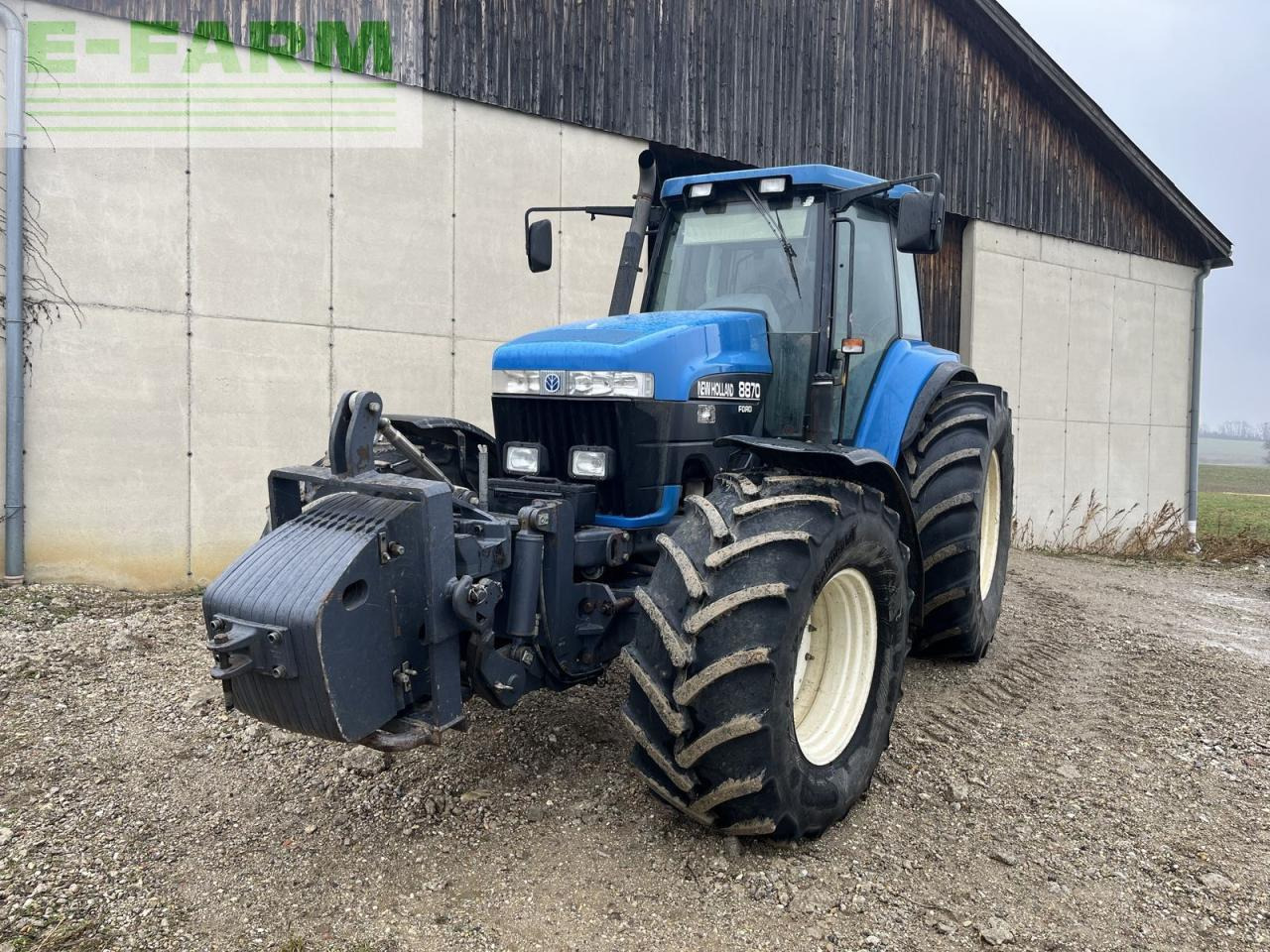New Holland g 210 / 8870 - Tracteur agricole: photos 1 New Holland g 210 / 8870 - Tracteur agricole: photos 1