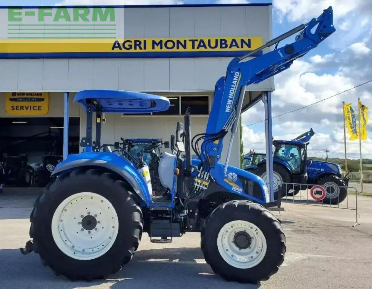 New Holland t 5.95 - Tracteur agricole: photos 2 New Holland t 5.95 - Tracteur agricole: photos 2