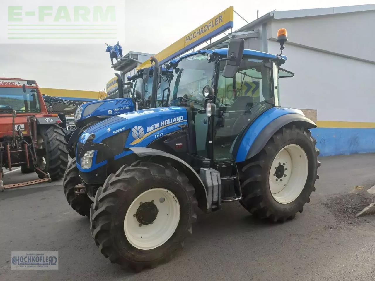 New Holland t 5.95 - Tracteur agricole: photos 1 New Holland t 5.95 - Tracteur agricole: photos 1