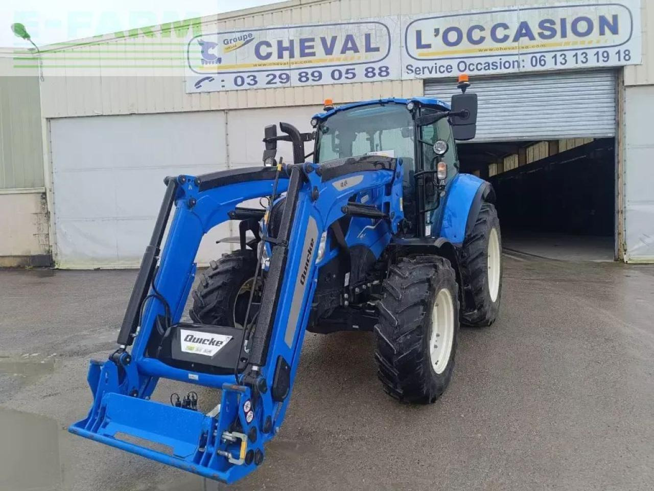 New Holland t5 110 electro - Tracteur agricole: photos 1 New Holland t5 110 electro - Tracteur agricole: photos 1