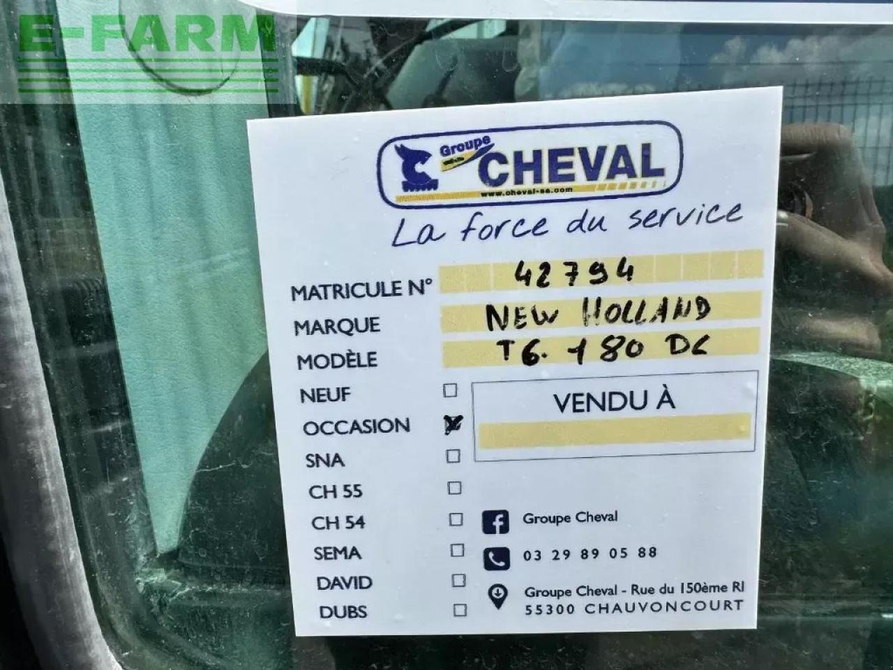 New Holland t6.180dct - Tracteur agricole: photos 5 New Holland t6.180dct - Tracteur agricole: photos 5