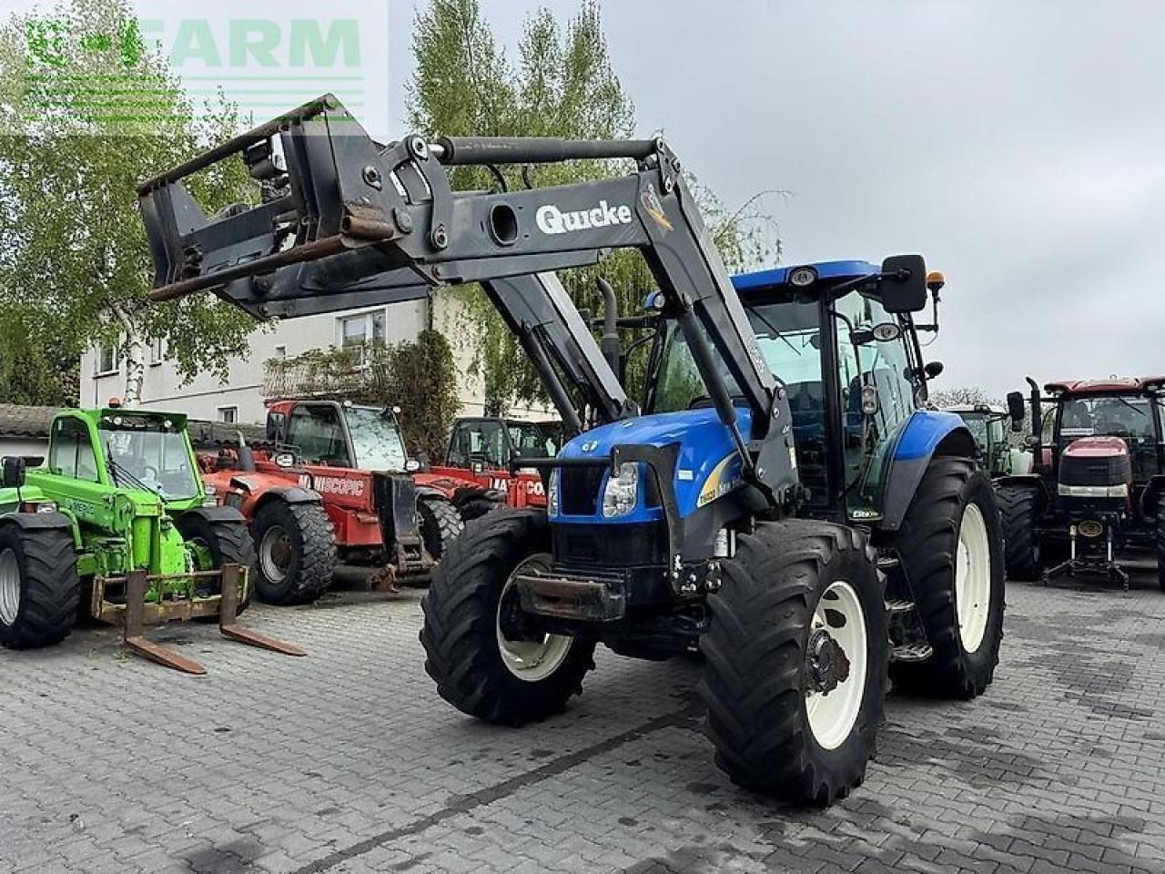 New Holland t6020 elite + quicke q55 Elite - Tracteur agricole: photos 2 New Holland t6020 elite + quicke q55 Elite - Tracteur agricole: photos 2