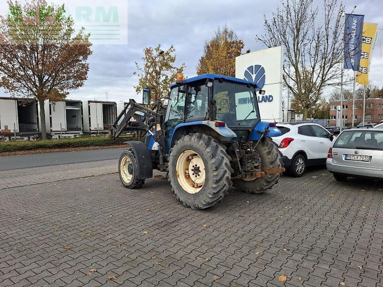 Tracteur agricole New Holland tla 80: photos 8 Tracteur agricole New Holland tla 80: photos 8