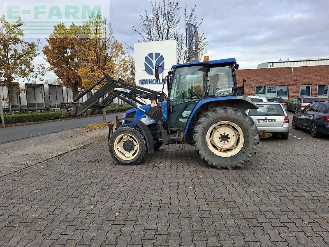 Tracteur agricole New Holland tla 80: photos 9 Tracteur agricole New Holland tla 80: photos 9