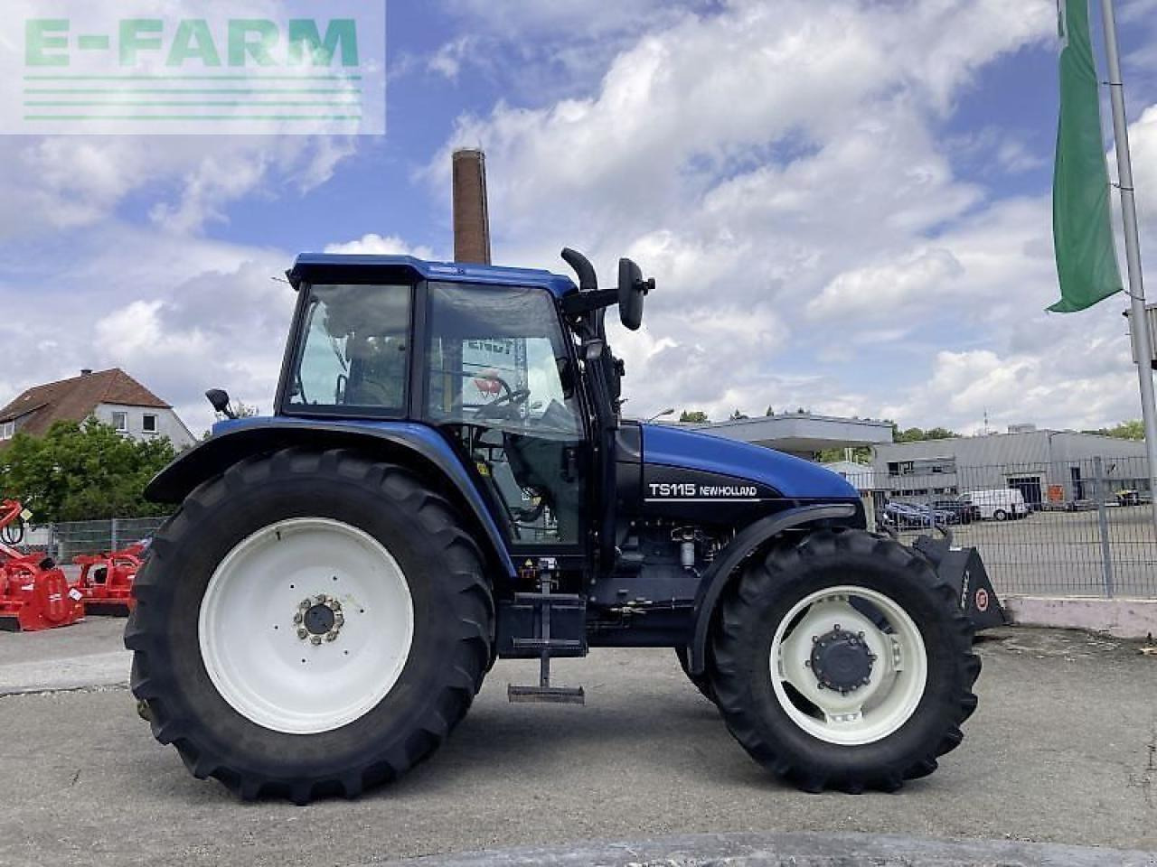 Tracteur agricole New Holland ts 115: photos 9