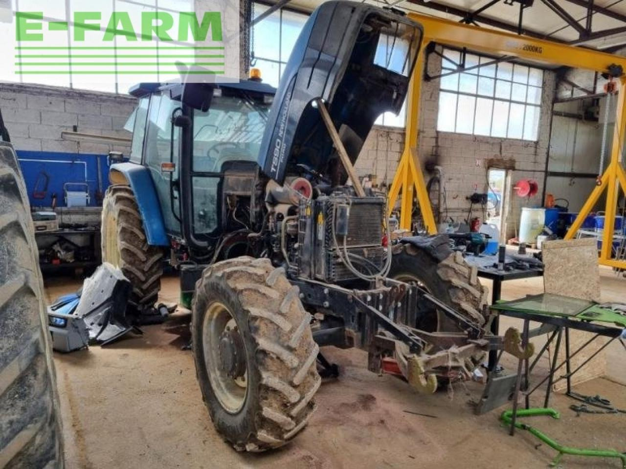 New Holland ts90 - Tracteur agricole: photos 4 New Holland ts90 - Tracteur agricole: photos 4