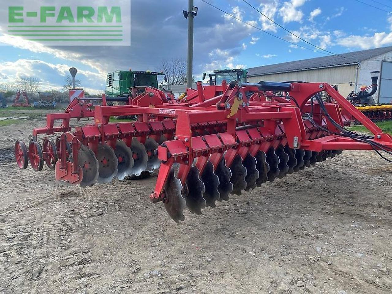 Quivogne diskator 610 - Cover crop: photos 1 Quivogne diskator 610 - Cover crop: photos 1