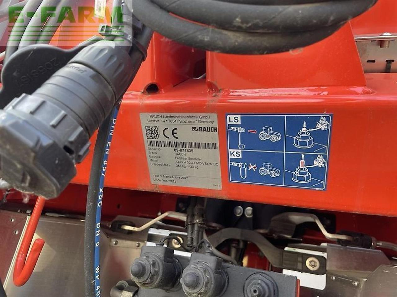 Rauch axis h 30.2/40.2 emc - Distributeur d'engrais: photos 5 Rauch axis h 30.2/40.2 emc - Distributeur d'engrais: photos 5