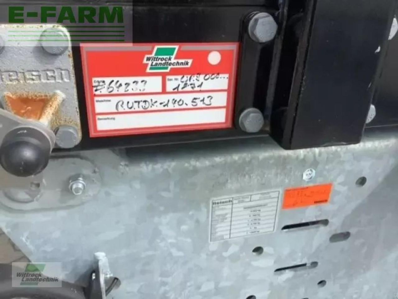 Reisch rutdk-140.513 - Benne agricole: photos 5 Reisch rutdk-140.513 - Benne agricole: photos 5