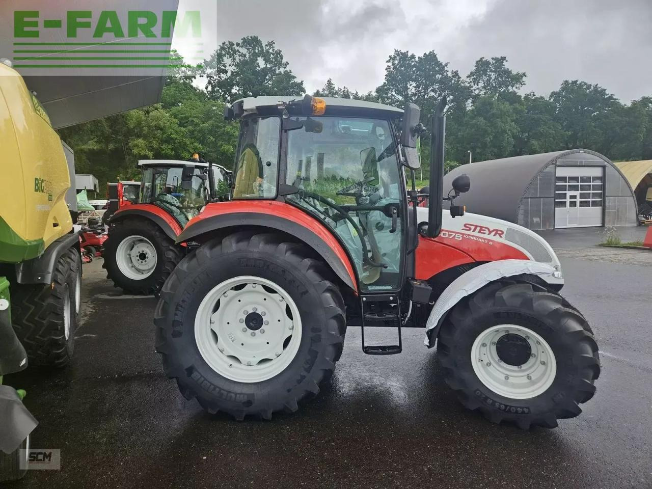 Steyr 4075 kompakt s (stage v) - Tracteur agricole: photos 3 Steyr 4075 kompakt s (stage v) - Tracteur agricole: photos 3