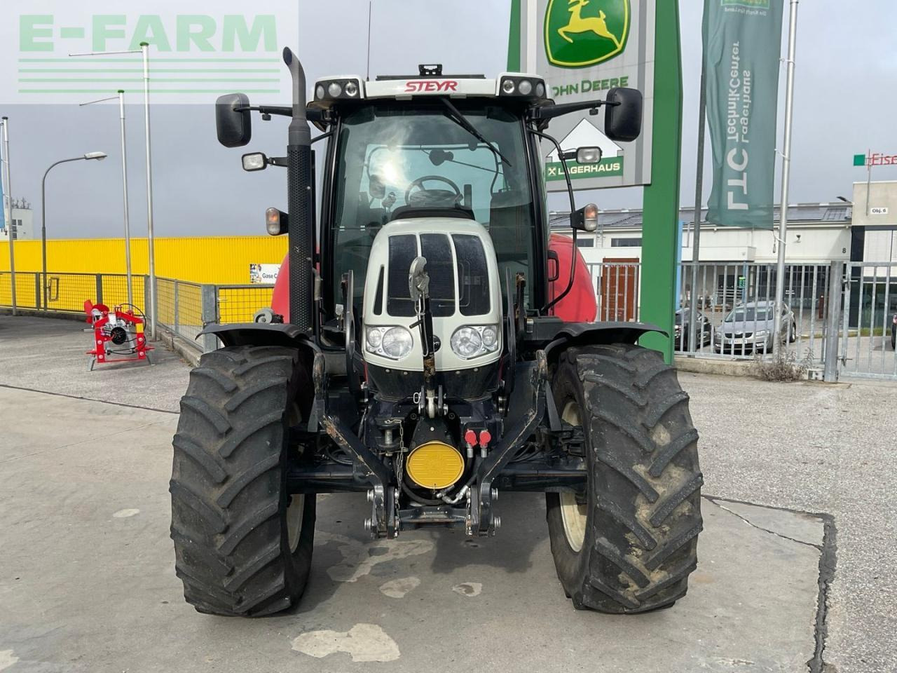 Steyr 4110 Profi - Tracteur agricole: photos 3 Steyr 4110 Profi - Tracteur agricole: photos 3