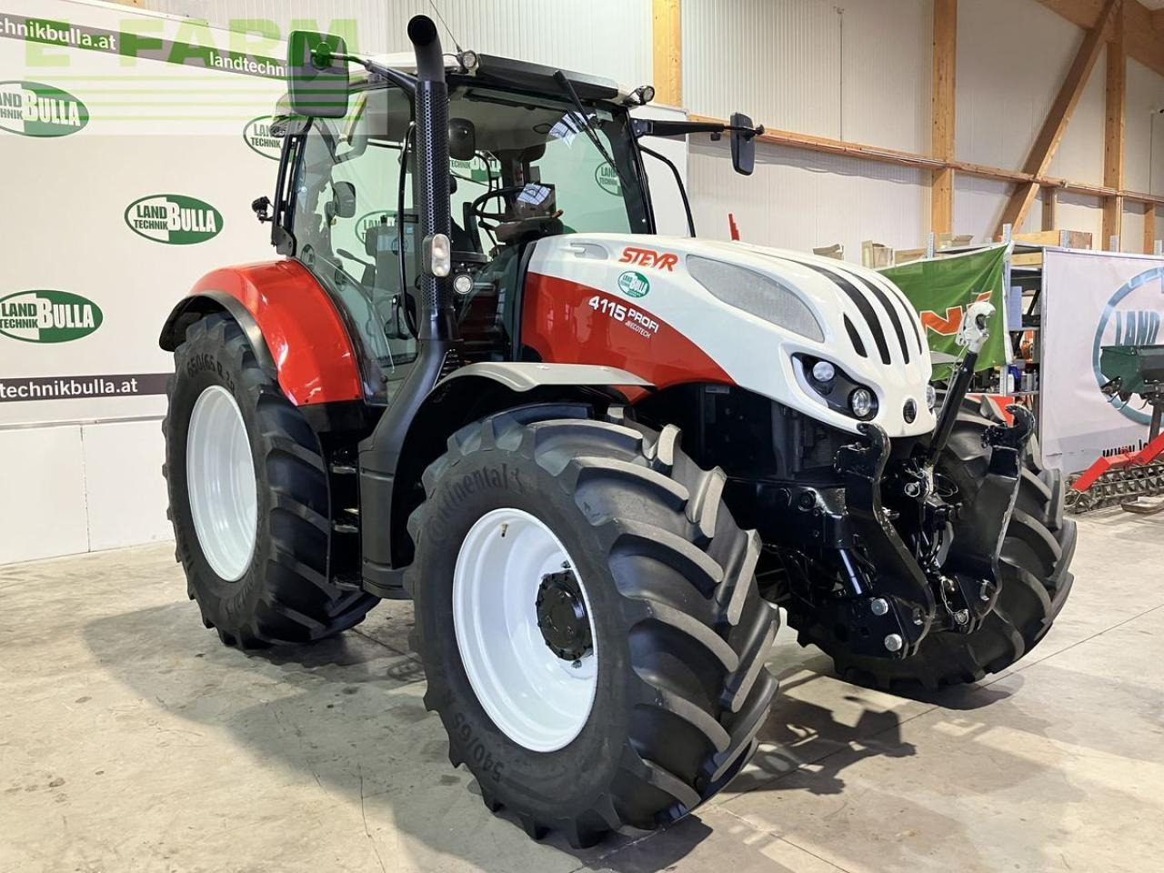 Steyr 4115 profi - Tracteur agricole: photos 2 Steyr 4115 profi - Tracteur agricole: photos 2