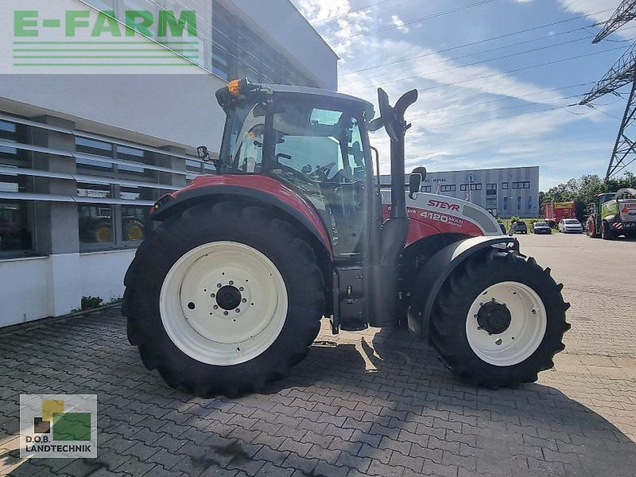 Steyr 4120 multi - Tracteur agricole: photos 4 Steyr 4120 multi - Tracteur agricole: photos 4