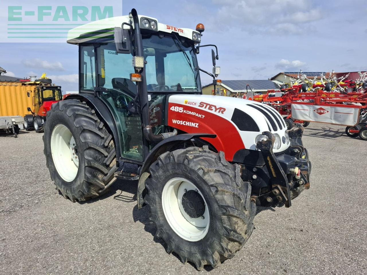 Steyr 485A Kompakt - Tracteur agricole: photos 4 Steyr 485A Kompakt - Tracteur agricole: photos 4