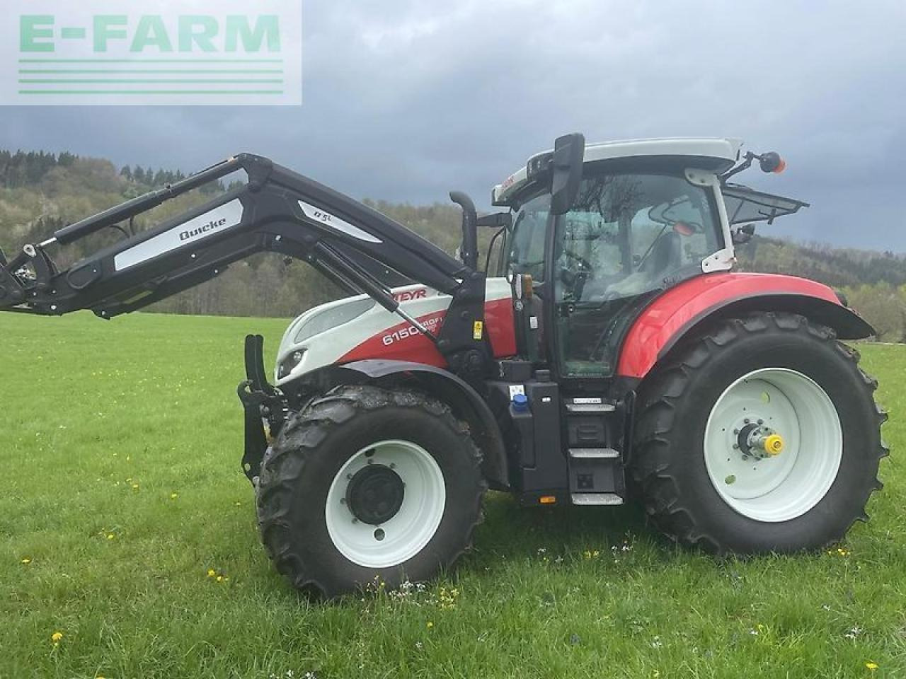 Steyr 6150 cvt profi - Tracteur agricole: photos 1 Steyr 6150 cvt profi - Tracteur agricole: photos 1