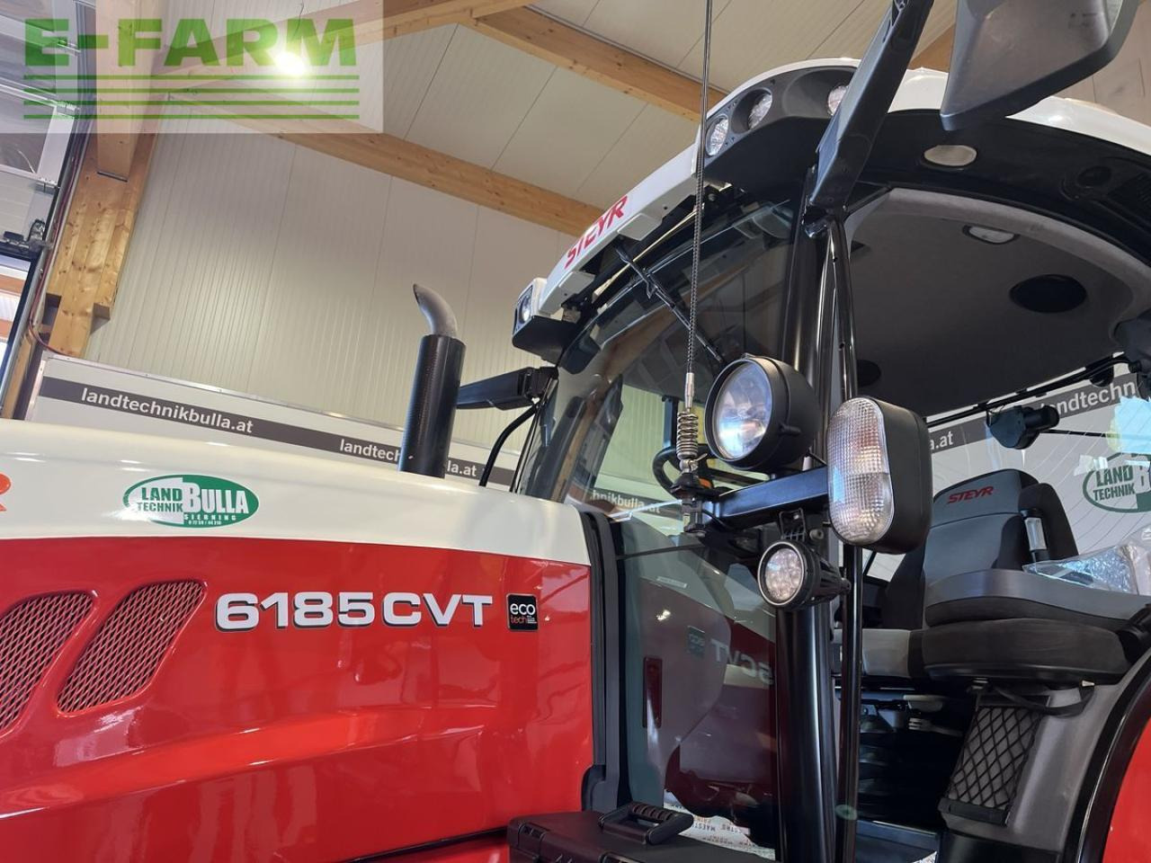 Steyr 6185 cvt hi-escr komfort - Tracteur agricole: photos 5 Steyr 6185 cvt hi-escr komfort - Tracteur agricole: photos 5