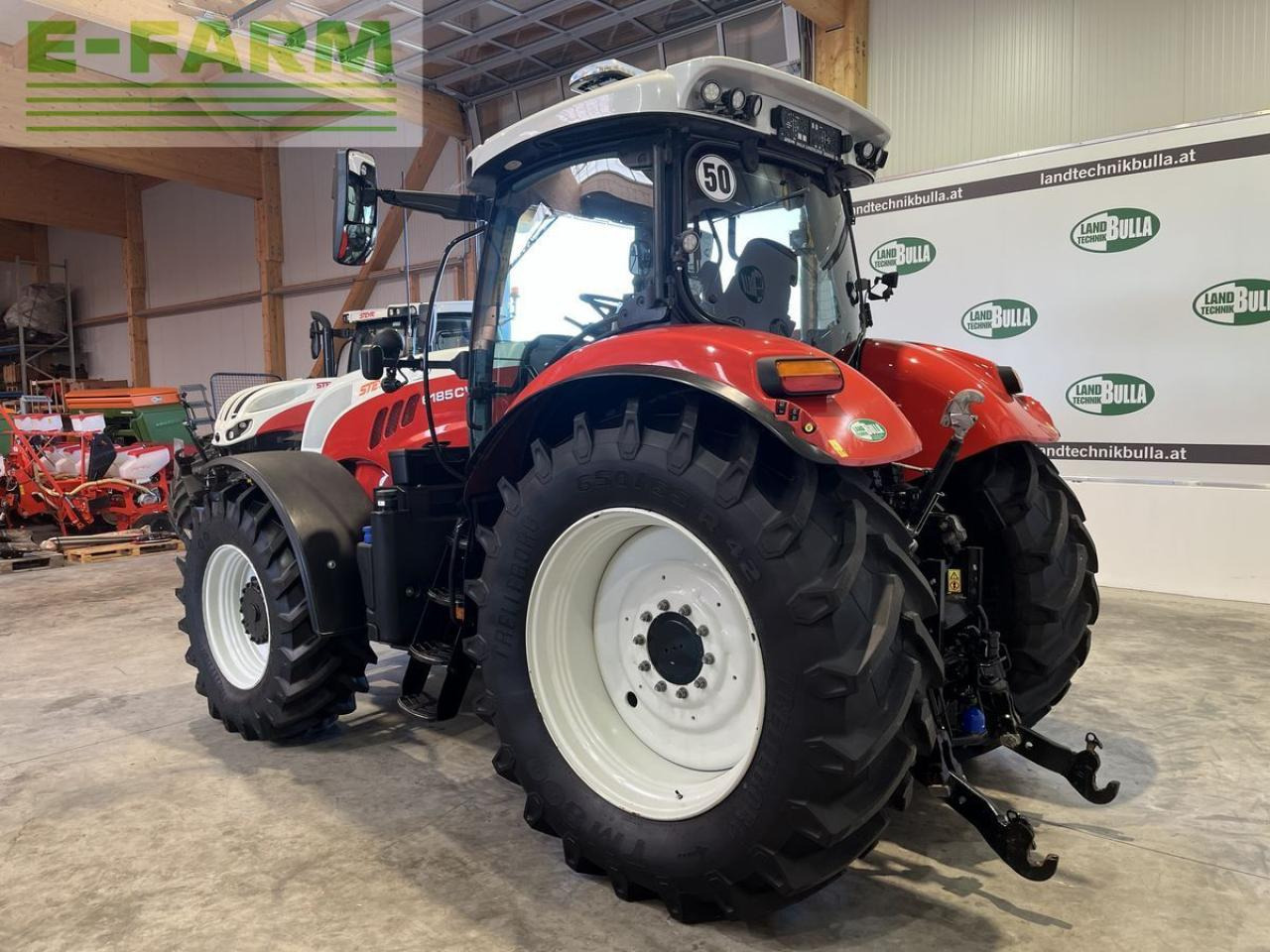 Steyr 6185 cvt hi-escr komfort - Tracteur agricole: photos 2 Steyr 6185 cvt hi-escr komfort - Tracteur agricole: photos 2