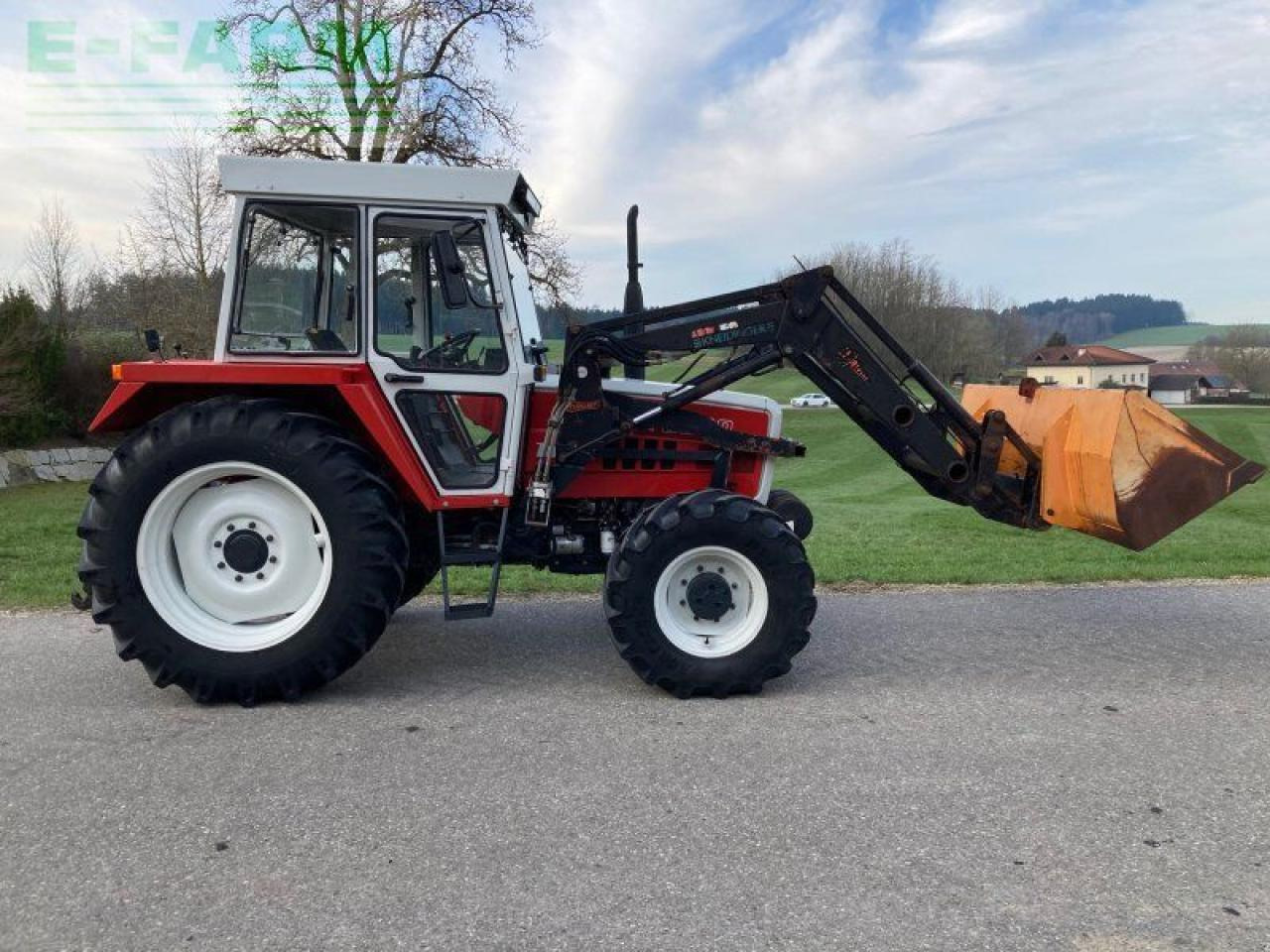 Steyr 8090 - Tracteur agricole: photos 2 Steyr 8090 - Tracteur agricole: photos 2