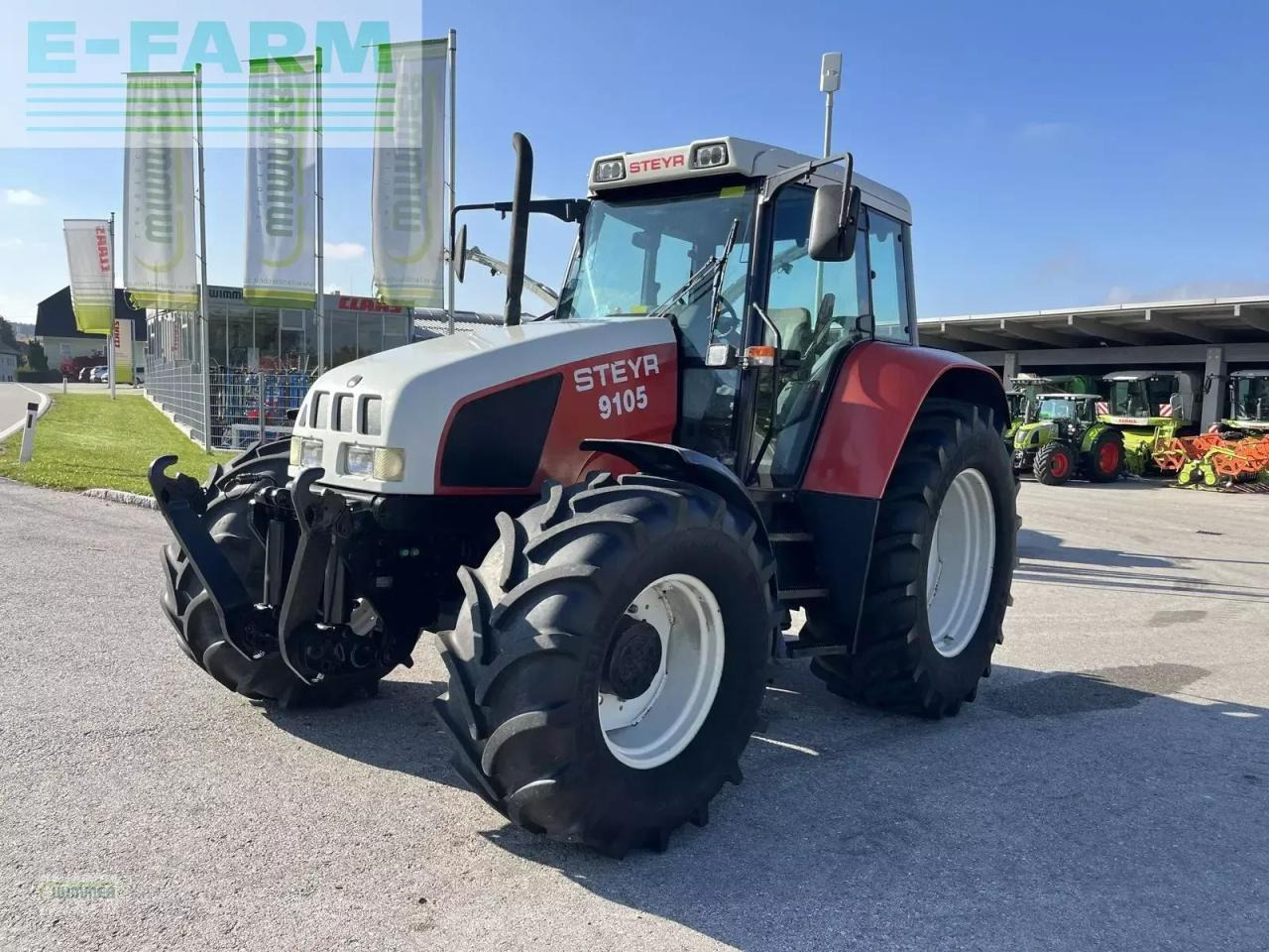 Steyr 9105 a basis - Tracteur agricole: photos 1 Steyr 9105 a basis - Tracteur agricole: photos 1