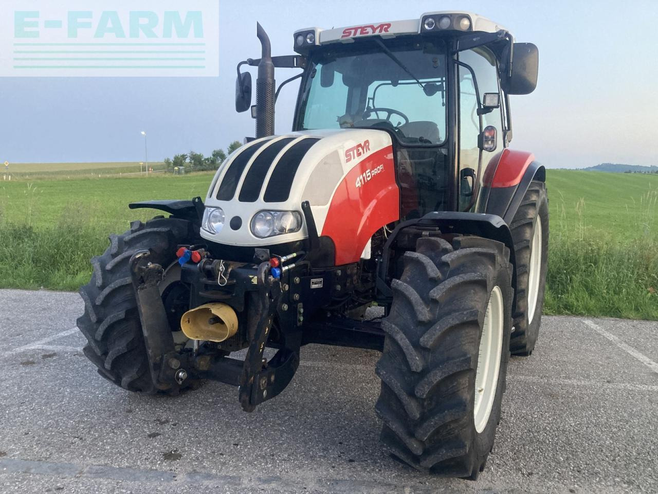 Steyr profi 4110 - Tracteur agricole: photos 4 Steyr profi 4110 - Tracteur agricole: photos 4