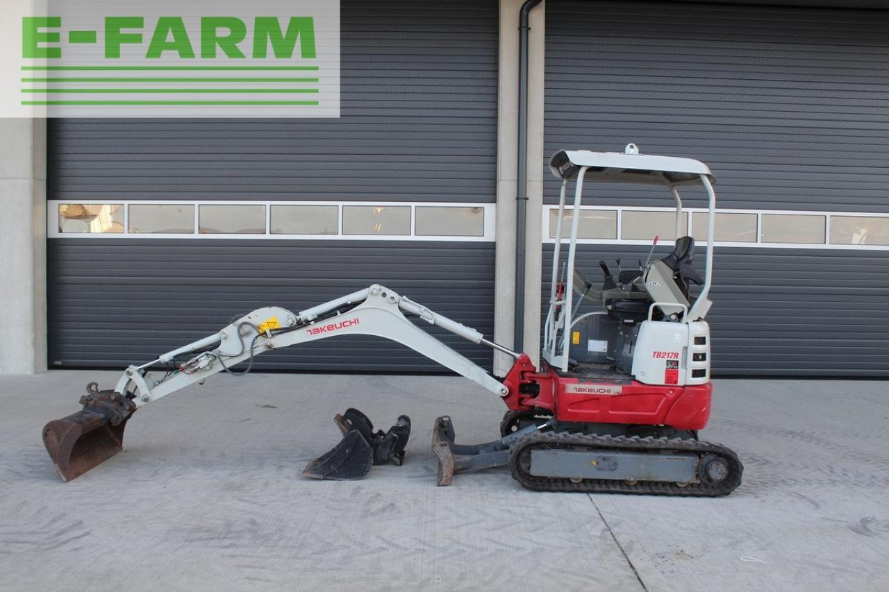 Takeuchi takeuchi tb 217 r minibagger - bagger - Mini pelle: photos 1 Takeuchi takeuchi tb 217 r minibagger - bagger - Mini pelle: photos 1
